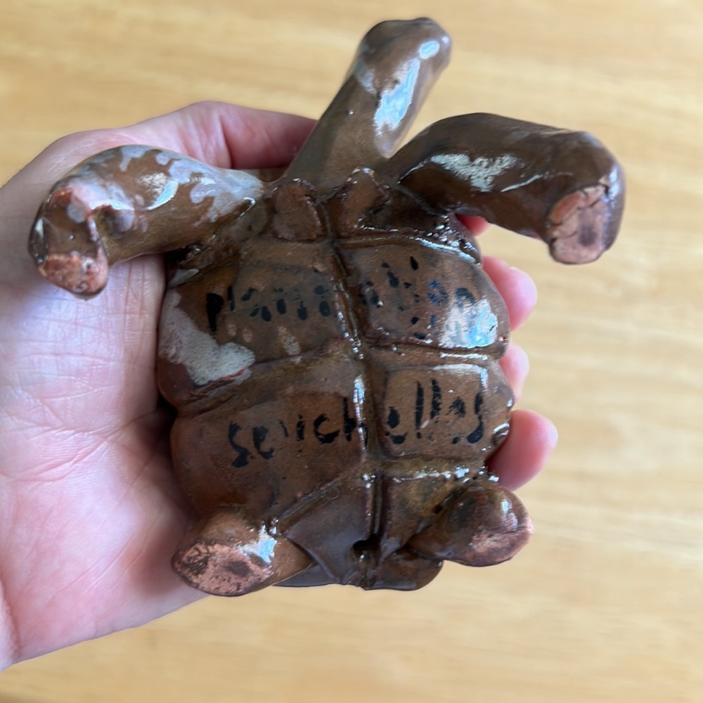 Ceramic Turtle - Picture 4 of 6